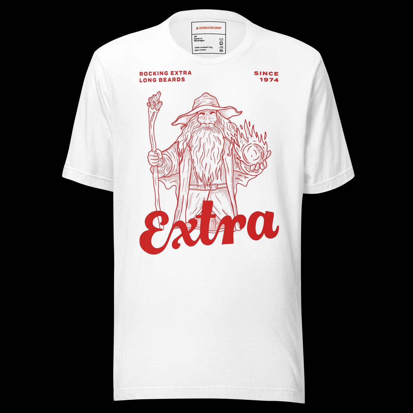 Dungeons & Dragons, Dungeons And Dragons, Wizard, D&D, 5E, T-shirt, Shirt, White, Dungeon Master, Class, Class Series, Extra, TTRPG, DND, Pathfinder, RPG