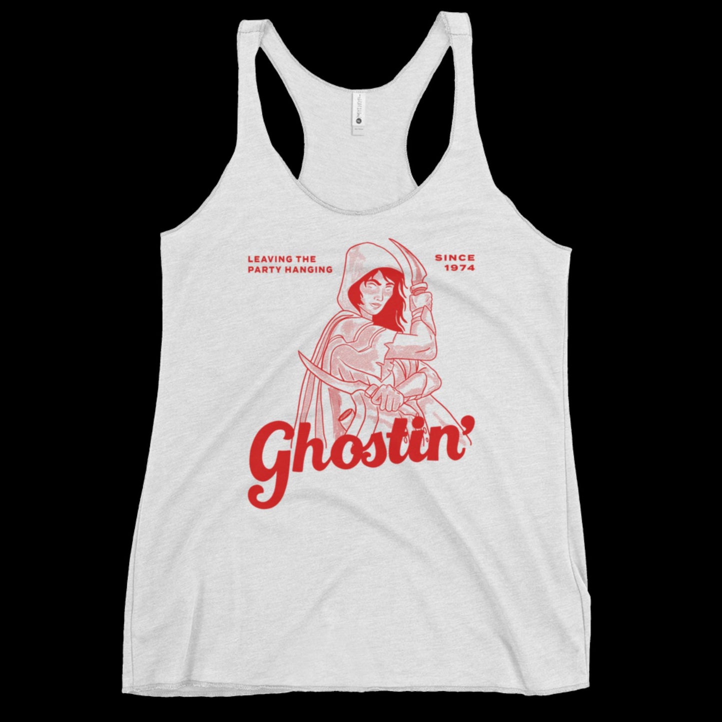 Dungeons & Dragons, Dungeons And Dragons, Female, Rogue Thief, D&D, 5E, Racerback, Heather White, Dungeon Master, Class, Ghostin'