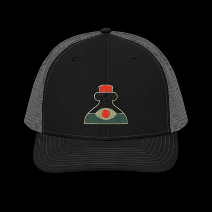 Potion, Hat,, Trucker Hat, Dungeons & Dragons, Dungeons And Dragons, D&D, 5E T-Shirt, Black/Gray, Dungeon Master, Pathfinder, RPG, TTRPG