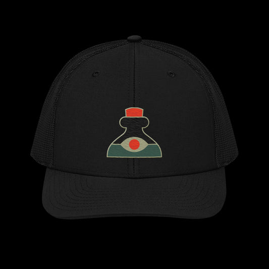Potion, Hat,, Trucker Hat, Dungeons & Dragons, Dungeons And Dragons, D&D, 5E T-Shirt, Black, Dungeon Master, Pathfinder, RPG, TTRPG