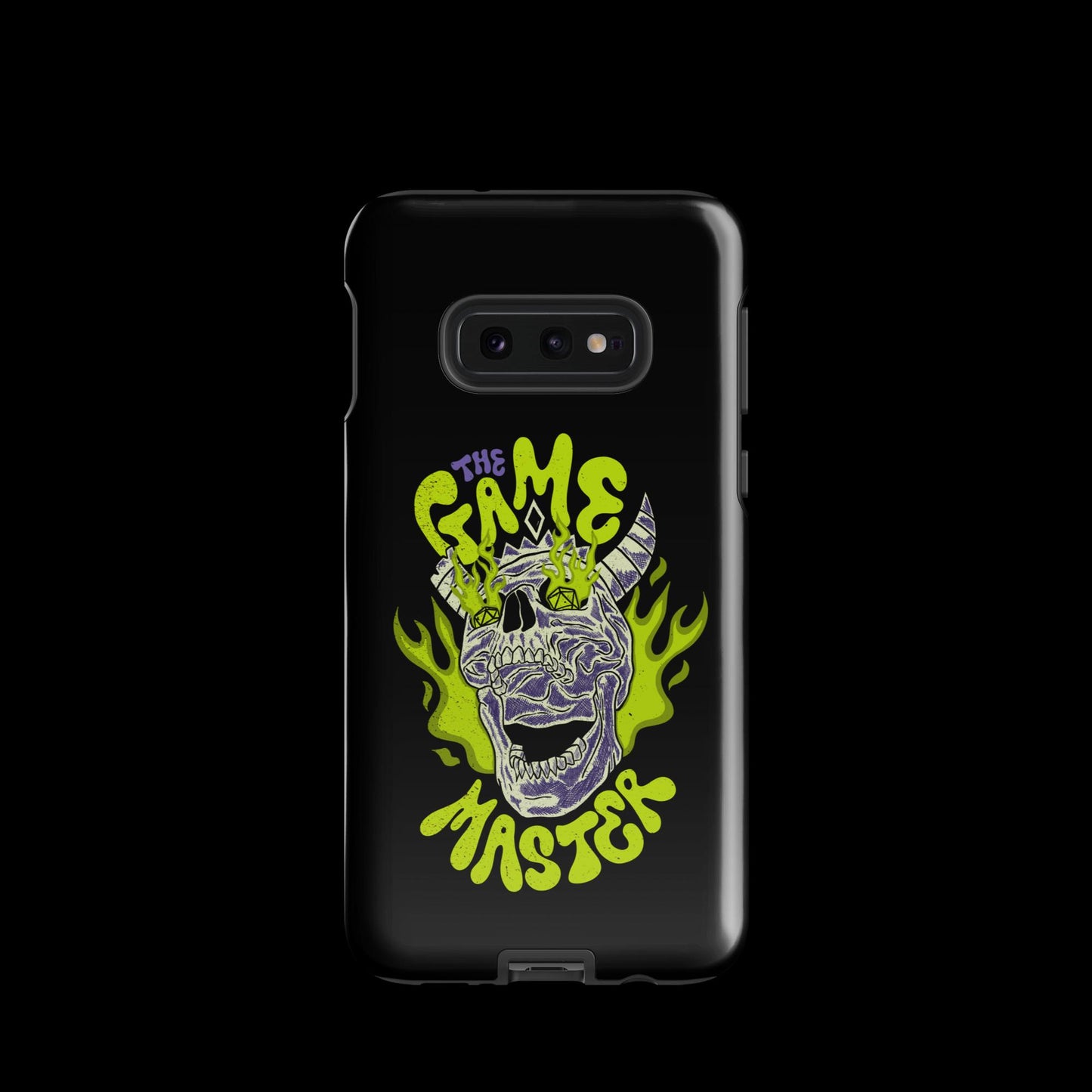 The "Inked GM" Flaming Skull Tough case for Samsung®