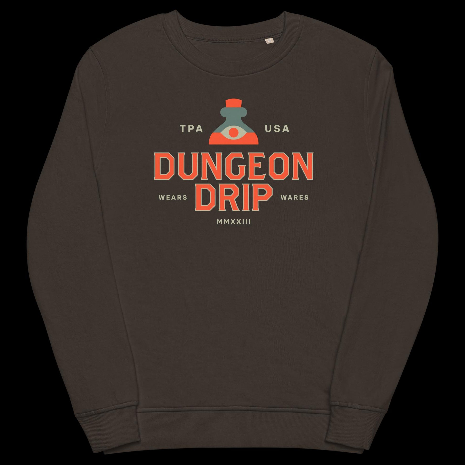 Classic Dungeon Drip, Sweatshirt, Dungeons & Dragons, Dungeons And Dragons, D&D, 5E T-Shirt, Gray, Dungeon Master, Pathfinder, RPG, TTRPG