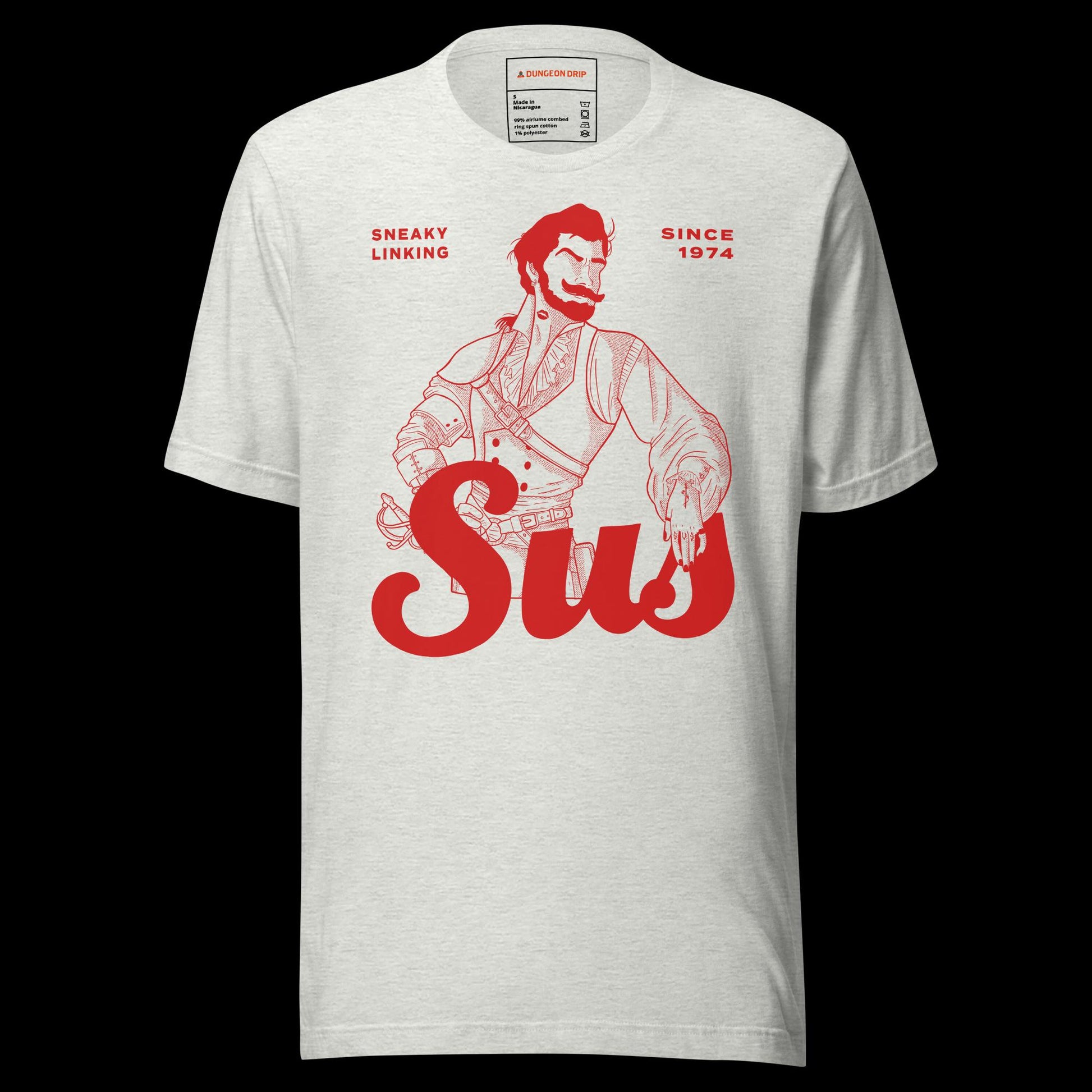 Dungeons & Dragons, Dungeons And Dragons, Female, Rogue, Rogue Swashbuckler, D&D, 5E, T-shirt, Shirt, Ash, Dungeon Master, Class, Class Series, Sus, TTRPG, DND, Pathfinder, RPG