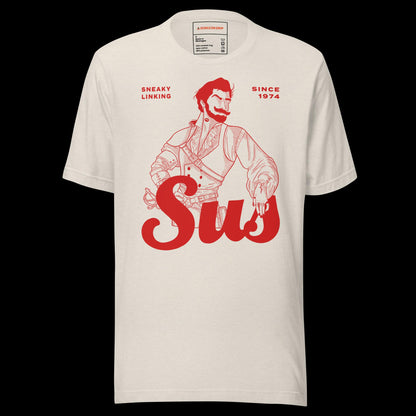 Dungeons & Dragons, Dungeons And Dragons, Female, Rogue, Rogue Swashbuckler, D&D, 5E, T-shirt, Shirt, Heather Dust, Dungeon Master, Class, Class Series, Sus, TTRPG, DND, Pathfinder, RPG