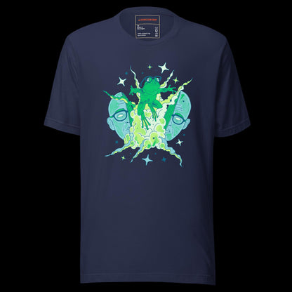 Dungeons & Dragons, T-Shirt, Shirt, Polymorph, Spell, Dungeons And Dragons, Monk, D&D, 5E, Navy, Dungeon Master, Pathfinder, TTRPG, RPG, DND