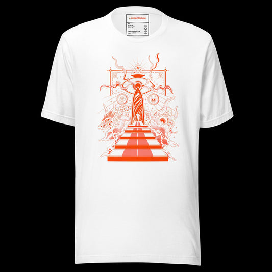 Dungeons & Dragons, Dungeons And Dragons, Dimension Door, D&D, 5E, T-shirt, White, Dungeon Master, Spell