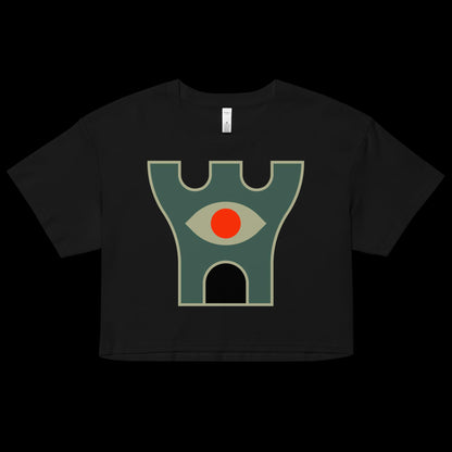 Dungeon Drip, Parapet, Crop Top, D&D, DND, Dungeons & Dragons, Dungeons and Dragons, Dungeon Master, Pathfinder, T-Shirt